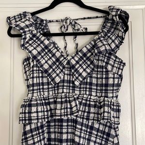 Never Fully Dressed blue midi dress